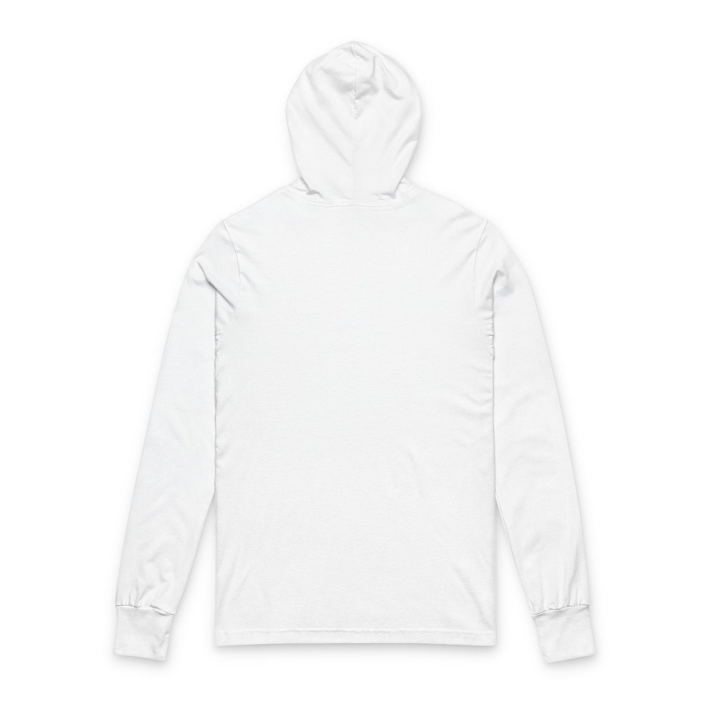 Yenom Run Unisex Hooded Long Sleeve Tee, Perfect for Running, Workout Gear, Sportswear, Casual Wear, Gift for Athletes